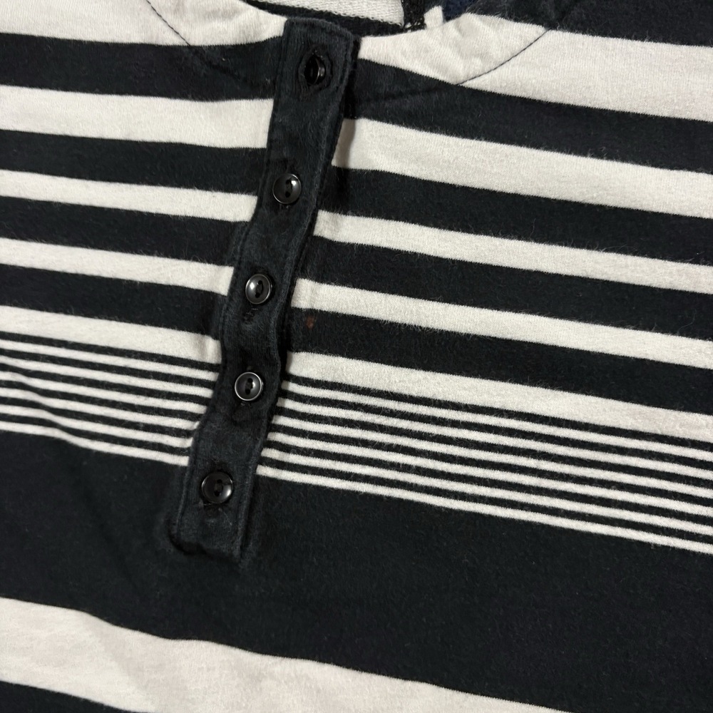 Oakley Vintage Striped Henley Racerback Tank Top Womens Small Y2K Surf Skate - Picture 2 of 6